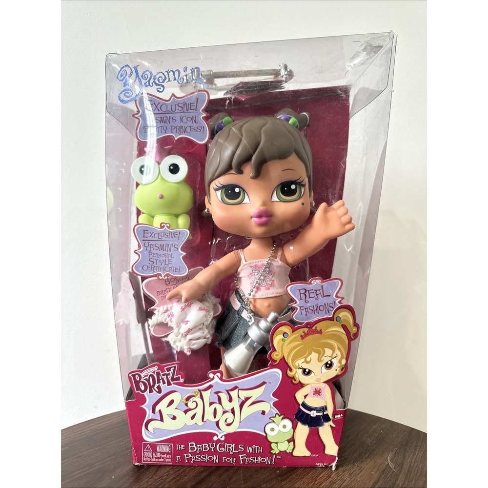 Bratz Babyz Yasmin Doll Pretty Princess MGA Collector's New Damaged Box